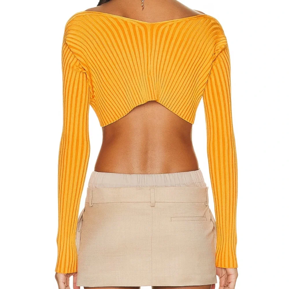Jacquemus La Maille Pralu Cropped Cardigan - Picture 3 of 6